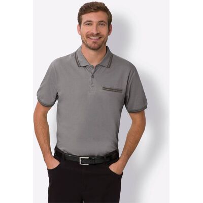 Witt Kurzarm-Poloshirt grau 56/58 male Witt Kurzarm-Poloshirt grau 56/58 male