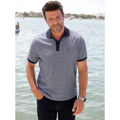 marco donati Kurzarmshirt marine-meliert 44/46 male marco donati Kurzarmshirt marine-meliert 44/46 male