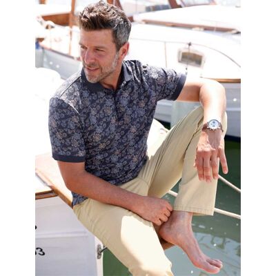 marco donati Kurzarmshirt marine-bedruckt 44/46 male marco donati Kurzarmshirt marine-bedruckt 44/46 male