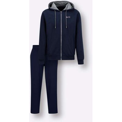 feel good Hausanzug marine-anthrazit-meliert 64/66 male feel good Hausanzug marine-anthrazit-meliert 64/66 male