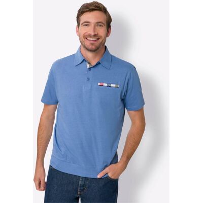 Witt Kurzarm-Poloshirt mittelblau 48/50 male Witt Kurzarm-Poloshirt mittelblau 48/50 male