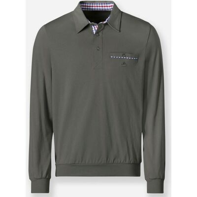 marco donati Langarm-Shirt oliv 52/54 male marco donati Langarm-Shirt oliv 52/54 male