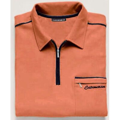 Catamaran Orange Kurzarm-Poloshirt - Shirt Catamaran Orange Kurzarm-Poloshirt - Shirt
