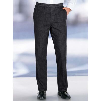 CLASSIC Modell 24 - Bequeme Schwarz Denim Gerade Jeans CLASSIC Modell 24 - Bequeme Schwarz Denim Gerade Jeans