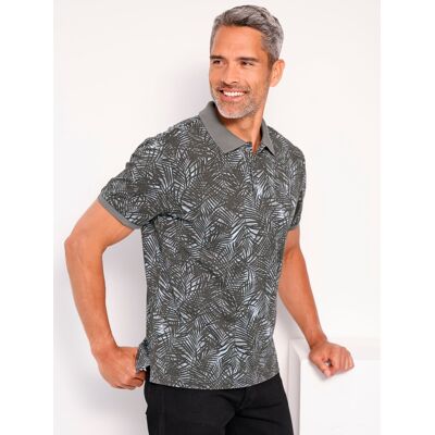 Witt Poloshirt graphit-bedruckt 52/54 male Witt Poloshirt graphit-bedruckt 52/54 male
