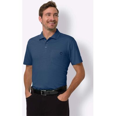 Witt Poloshirt jeansblau 44/46 male Witt Poloshirt jeansblau 44/46 male