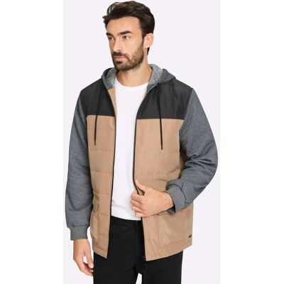 marco donati Blousonjacke camel-anthrazit-meliert 48 male marco donati Blousonjacke camel-anthrazit-meliert 48 male