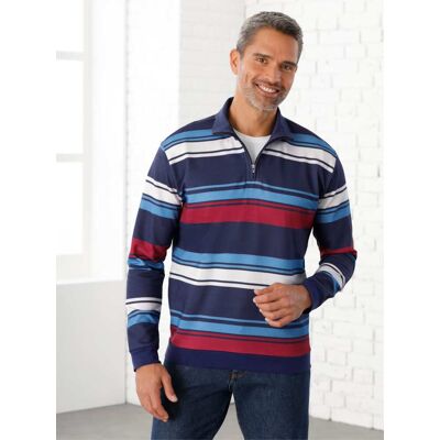 Witt Sweatshirt nachtblau-geringelt 44/46 male Witt Sweatshirt nachtblau-geringelt 44/46 male