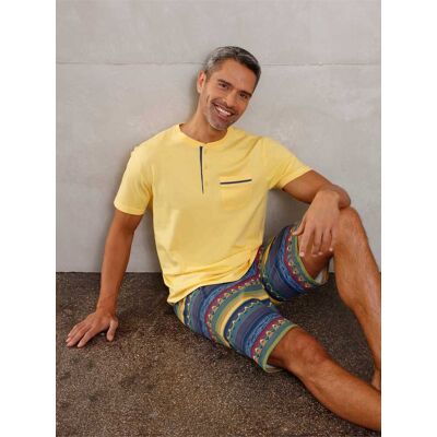 wäschepur men Shortys gelb + jeansblau 52/54 male wäschepur men Shortys gelb + jeansblau 52/54 male