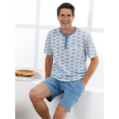 wäschepur men Shorty mittelblau-champagner 52/54 male wäschepur men Shorty mittelblau-champagner 52/54 male