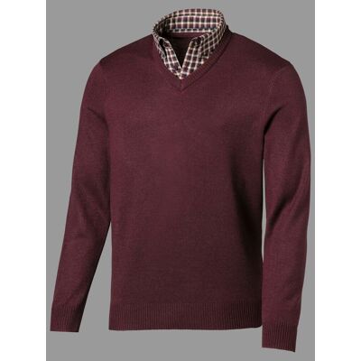 Witt Pullover bordeaux 62 male Witt Pullover bordeaux 62 male
