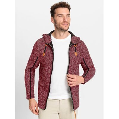 marco donati Strickfleecejacke dunkelrot-meliert 44/46 male marco donati Strickfleecejacke dunkelrot-meliert 44/46 male