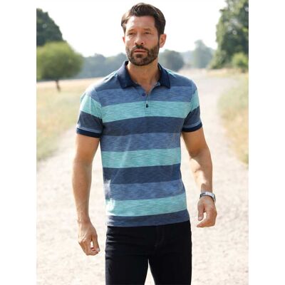 CATAMARAN Kurzarm-Poloshirt - Herren Sommer Baumwollstreifen CATAMARAN Kurzarm-Poloshirt - Herren Sommer Baumwollstreifen