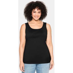 SHEEGO Große Größen Schwarzes Tanktop SHEEGO Große Größen Schwarzes Tanktop