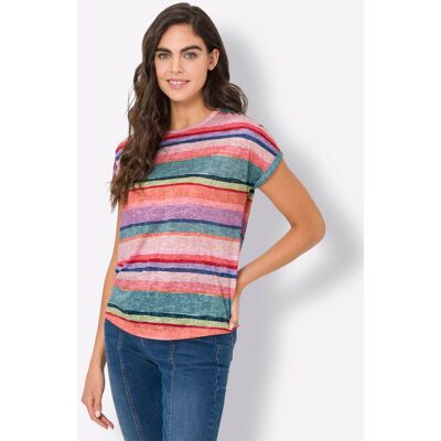 heine T-Shirt flamingo-jade-geringelt 36 female heine T-Shirt flamingo-jade-geringelt 36 female