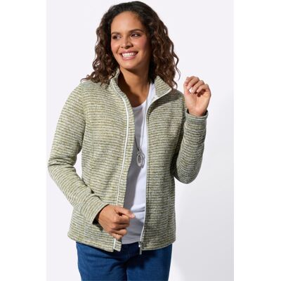 Witt Strickfleecejacke schilf-meliert 40 female Witt Strickfleecejacke schilf-meliert 40 female