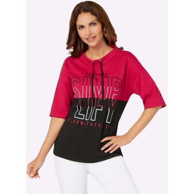 Witt Kurzarmshirt rot-schwarz-bedruckt 54 female Witt Kurzarmshirt rot-schwarz-bedruckt 54 female