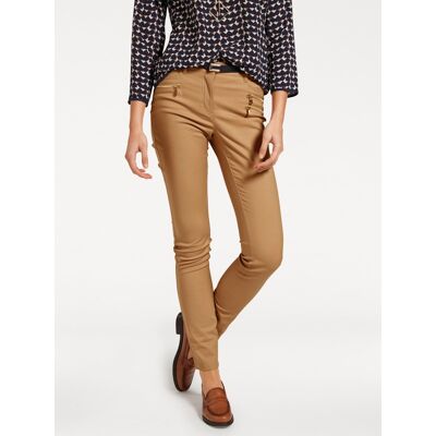HEINE Model 48 Braune Damen Stretch-Hose - Figurformend HEINE Model 48 Braune Damen Stretch-Hose - Figurformend