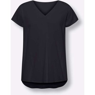 heine Kurzarm-Bluse schwarz 40 female heine Kurzarm-Bluse schwarz 40 female