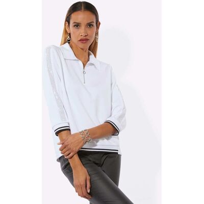 Witt Langarm-Poloshirt weiß 36 female Witt Langarm-Poloshirt weiß 36 female