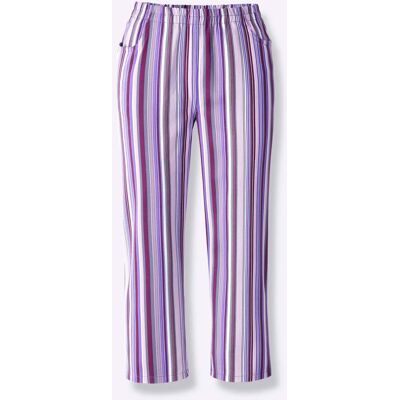 Witt Caprihose beere-gestreift 46 female Witt Caprihose beere-gestreift 46 female
