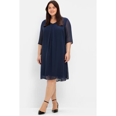 sheego Cocktailkleid marine 42 female sheego Cocktailkleid marine 42 female