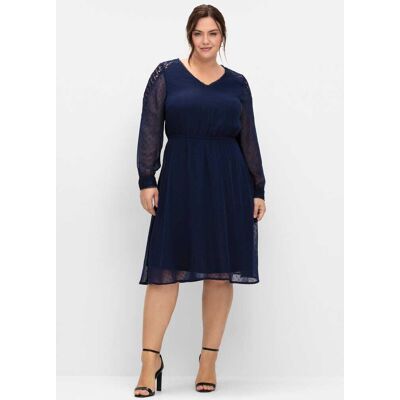 sheego Cocktailkleid marine 58 female sheego Cocktailkleid marine 58 female