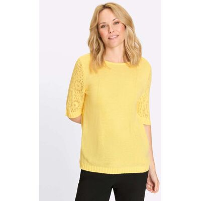 Witt Pullover zitrone 38 female Witt Pullover zitrone 38 female