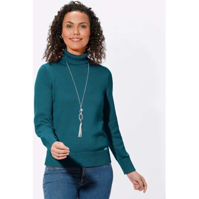 Witt Rollkragenpullover petrol 52 female Witt Rollkragenpullover petrol 52 female