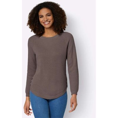 Witt Rundhalspullover dunkeltaupe 48 female Witt Rundhalspullover dunkeltaupe 48 female