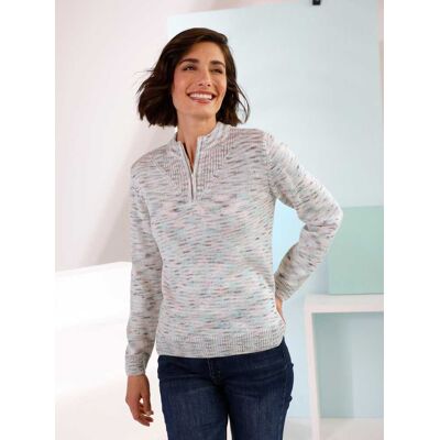 Witt Stehkragenpullover ecru-meliert 40 female Witt Stehkragenpullover ecru-meliert 40 female