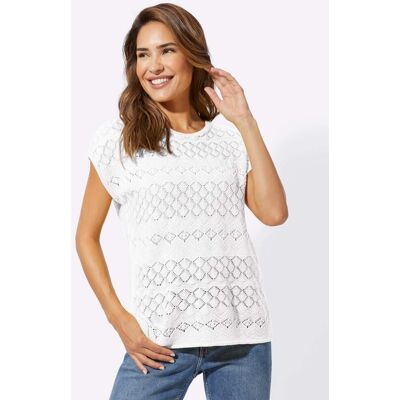 Witt Kurzarmpullover weiß 40 female Witt Kurzarmpullover weiß 40 female