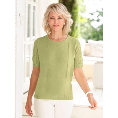Witt Bouclé-Pullover lindgrün 40 female Witt Bouclé-Pullover lindgrün 40 female