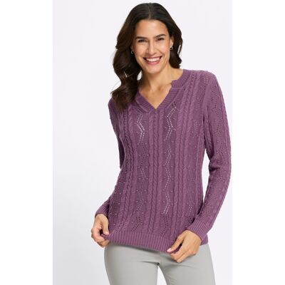 Witt Pullover violett 50 female Witt Pullover violett 50 female