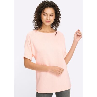 heine Kurzarmpullover hellrosé 48 female heine Kurzarmpullover hellrosé 48 female