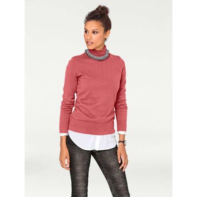HEINE Modell 46 Orange Baumwollpullover - Pullover HEINE Modell 46 Orange Baumwollpullover - Pullover