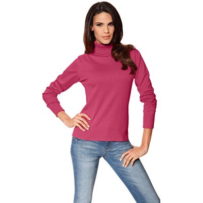 heine Rollkragenpullover pink 42 female heine Rollkragenpullover pink 42 female