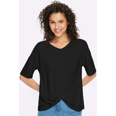 heine Kurzarmshirt schwarz 34 female heine Kurzarmshirt schwarz 34 female