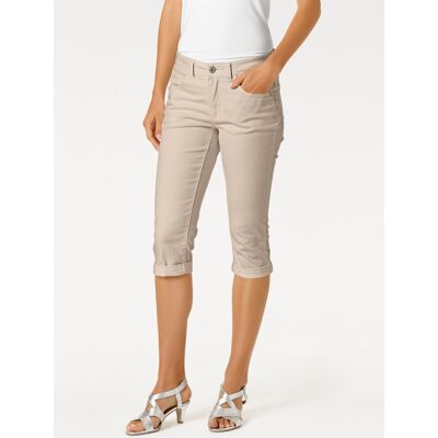 HEINE 3/4-Hose Gr. 42 - Beigefarbene Damenhose HEINE 3/4-Hose Gr. 42 - Beigefarbene Damenhose