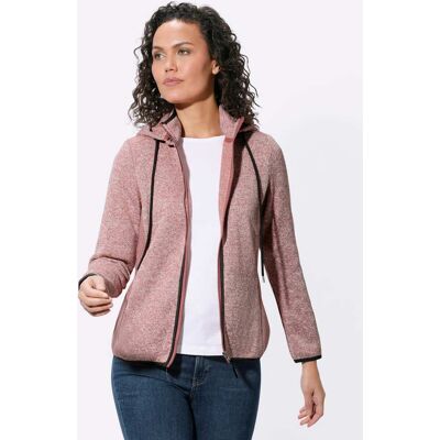 Witt Strickfleecejacke rosenholz-meliert 40 female Witt Strickfleecejacke rosenholz-meliert 40 female
