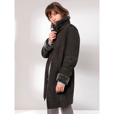 Mainpol Lammfelljacke braun 48 female Mainpol Lammfelljacke braun 48 female