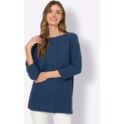heine Strickpullover jeansblau 34 female heine Strickpullover jeansblau 34 female