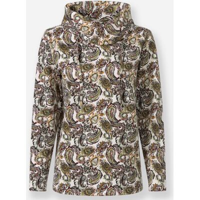 Witt Sweatshirt champagner-schilf-bedruckt 38 female Witt Sweatshirt champagner-schilf-bedruckt 38 female
