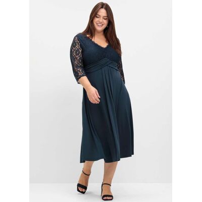 sheego Abendkleid nachtblau 52 female sheego Abendkleid nachtblau 52 female