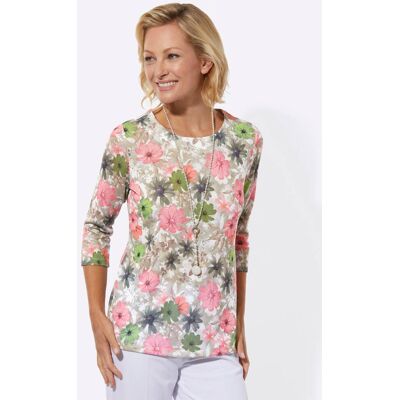 Witt Rundhalsshirt schlamm-hortensie-bedruckt 50 female Witt Rundhalsshirt schlamm-hortensie-bedruckt 50 female
