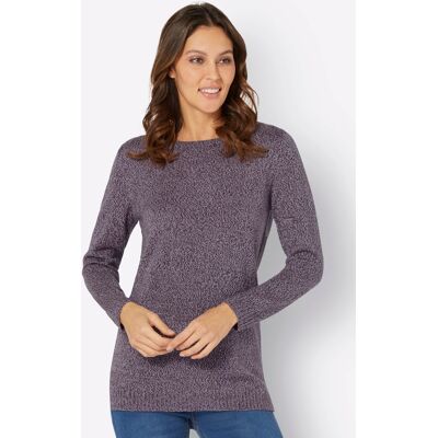 Witt Longpullover aubergine-meliert 46 female Witt Longpullover aubergine-meliert 46 female