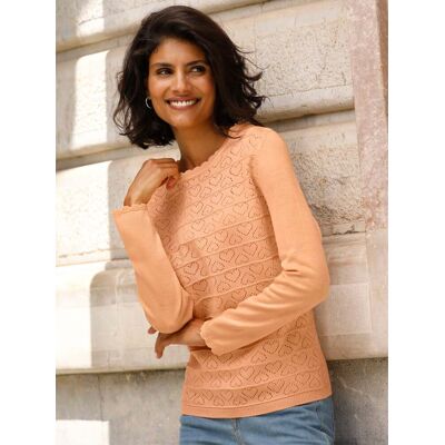 Witt Langarm-Pullover apricot 48 female Witt Langarm-Pullover apricot 48 female