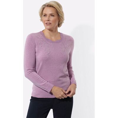 Witt Langarm-Pullover orchidee-meliert 54 female Witt Langarm-Pullover orchidee-meliert 54 female