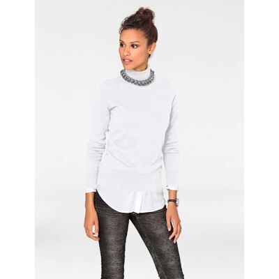heine Rollkragenpullover weiß 42 female heine Rollkragenpullover weiß 42 female