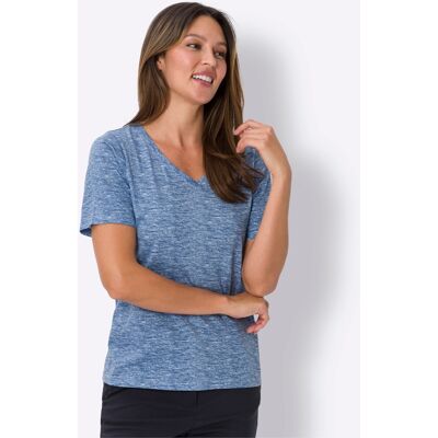 Witt Kurzarmshirt jeansblau-meliert 38 female Witt Kurzarmshirt jeansblau-meliert 38 female